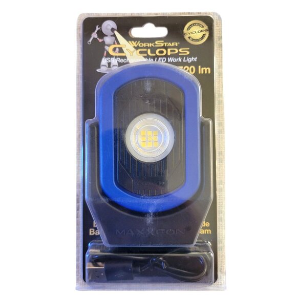 Maxxeon Workstar 814 CYCLOPS 720 Lumen USB-C Rechargeable Work light with Magnet - Picture 1 of 4